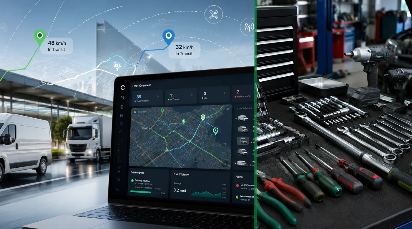 Fleet technology, workshop tools and digital operations