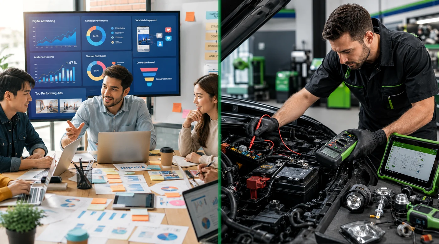 Technical training and automotive partnership planning