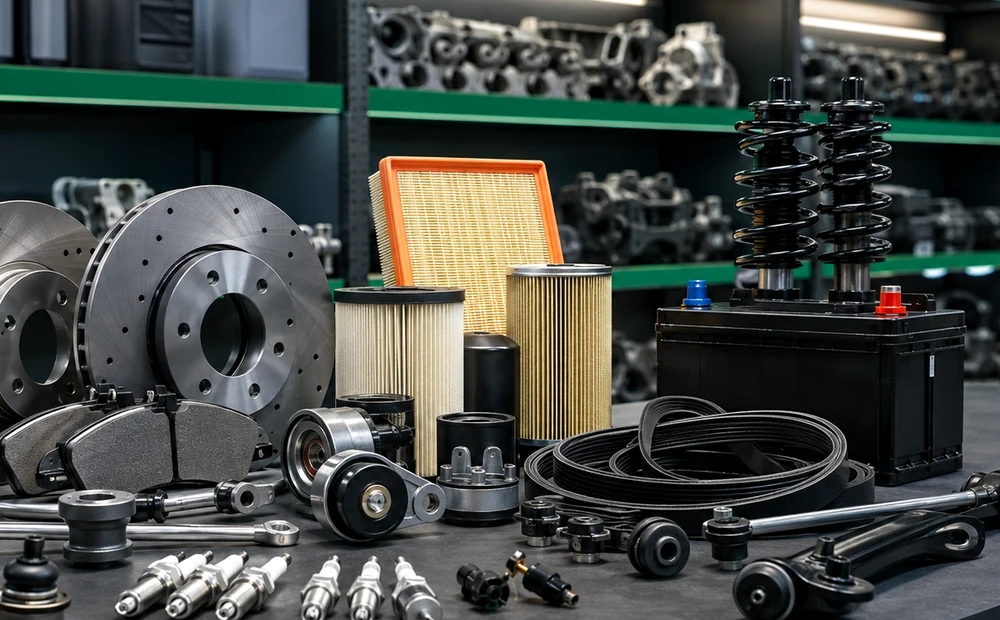 Steering, wheel-end and suspension components