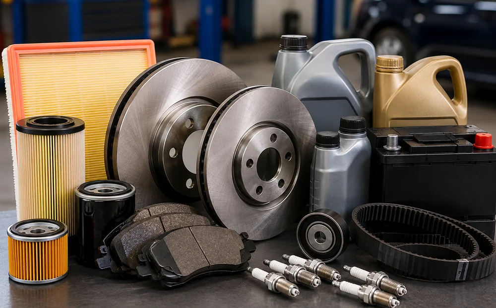 Transmission, belt, brake and drivetrain service components
